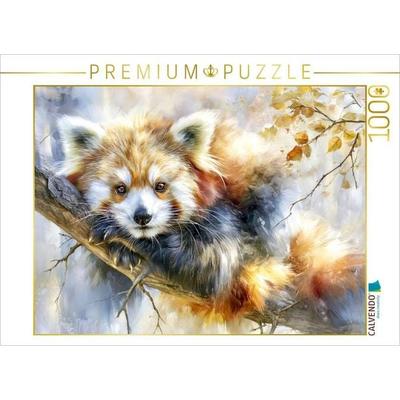 CALVENDO Puzzle Ein neugieriger Umgebungs-Check | 1000 Teile Lege-Größe 64x48cm Foto-Puzzle für glückliche Stunden, von , Calvendo Puzzle