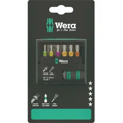 Wera Bit-Check Wood TORX HF 1 SB, 12-teilig - 05073641001