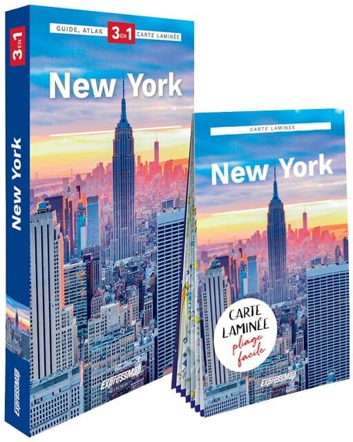 Guide, Atlas & carte routière - New York   Express Map