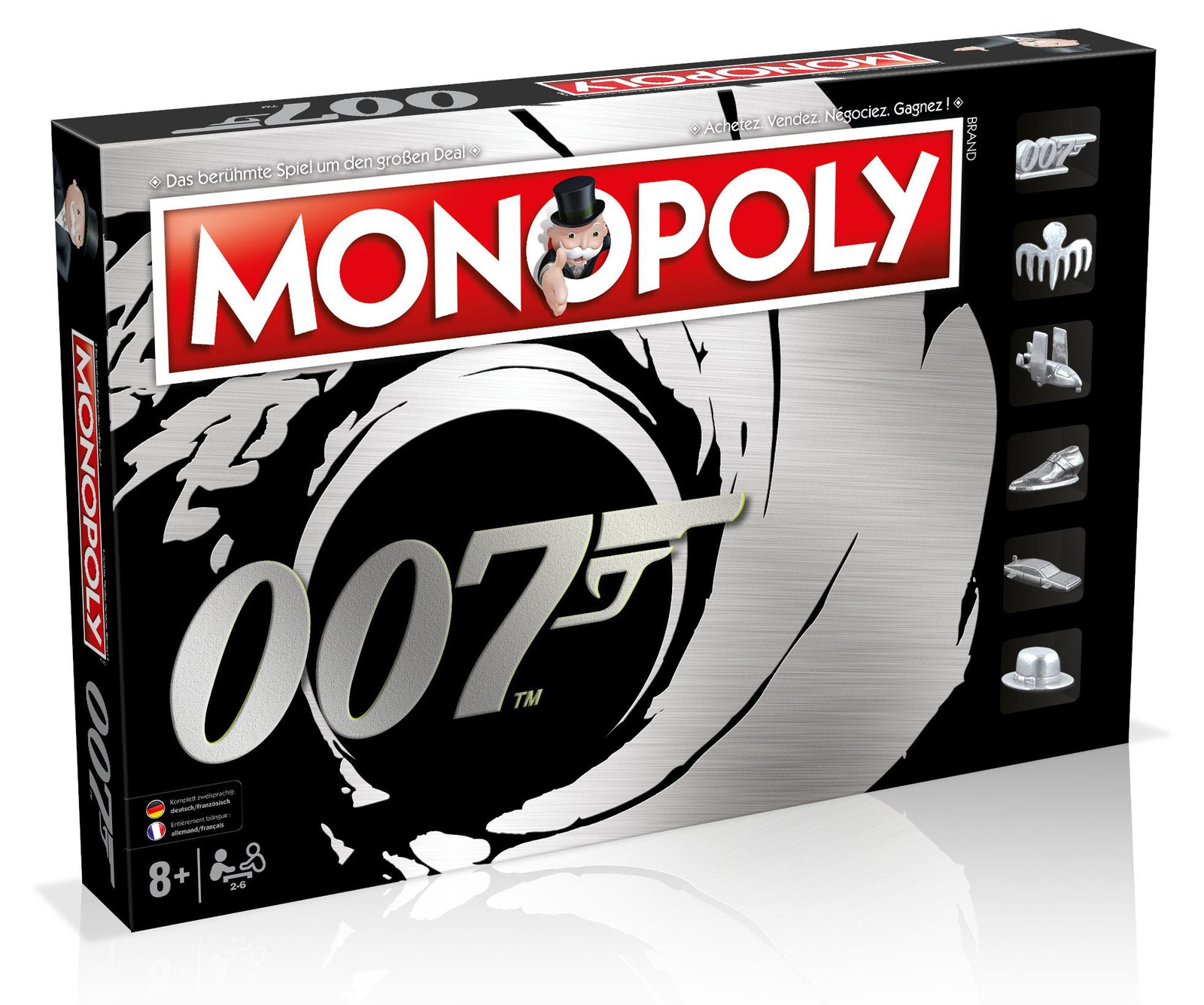 Winning Moves Monopoly James Bond 007 Duitse en Franse editie bordspel
