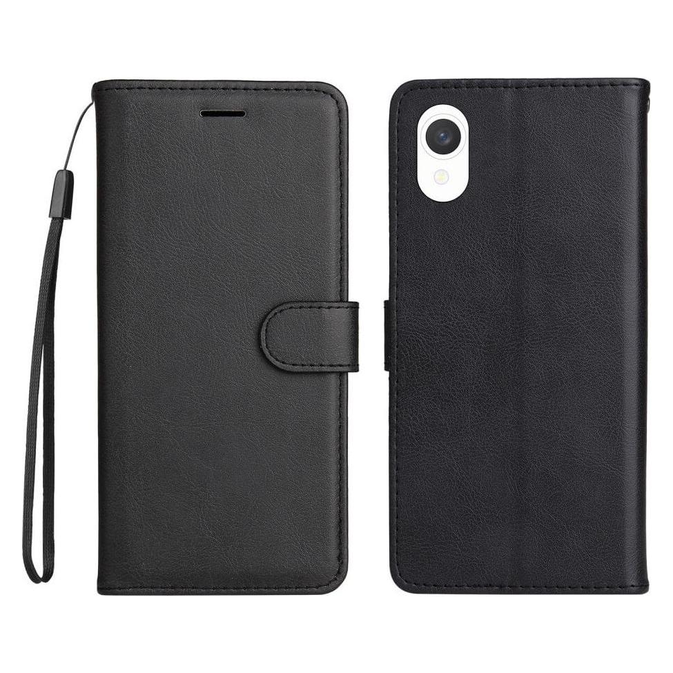 Cover-Discount Galaxy A23e - Leder Etui Hülle schwarz (Samsung Galaxy A23e) (660118820C)