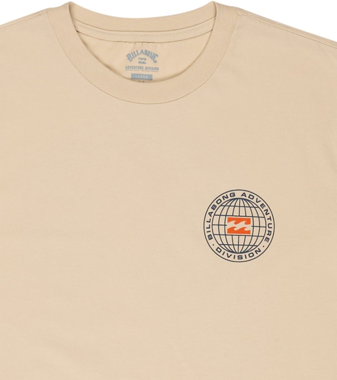 T-Shirt BILLABONG "Rockies", Herren, Gr. XS, beige (braun), Obermaterial: 100% Baumwolle., Shirts T-Shirt braun XS