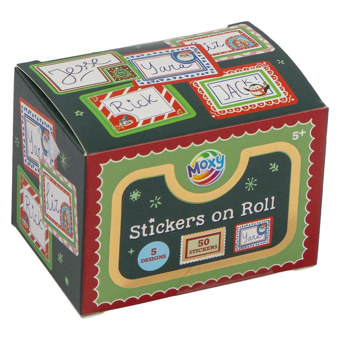 Grafix Aufkleber op Rol 5 Designs - 50st. (50 Sticker) (72236936)