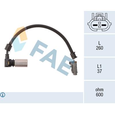 FAE Drehzahlsensor, Automatikgetriebe 79086 für SEAT