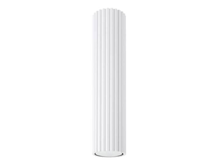 SOLLUX lighting Plafonnier LED - Spot de Plafond - en Aluminium - 1 Spot - 6\,5 x 6\,5 x 30 cm - Karbon Blanc