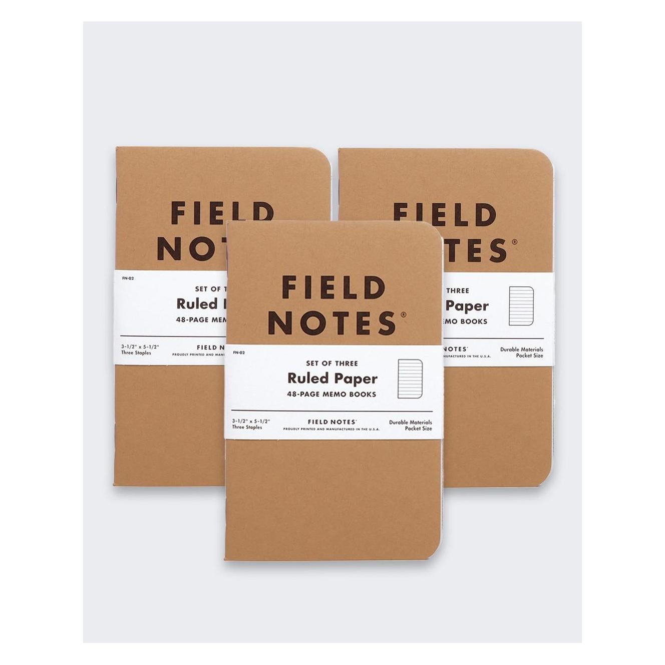 Makenotes Notizbuch Original Kraft Linie 3er Pack (Liniert) (49011192)