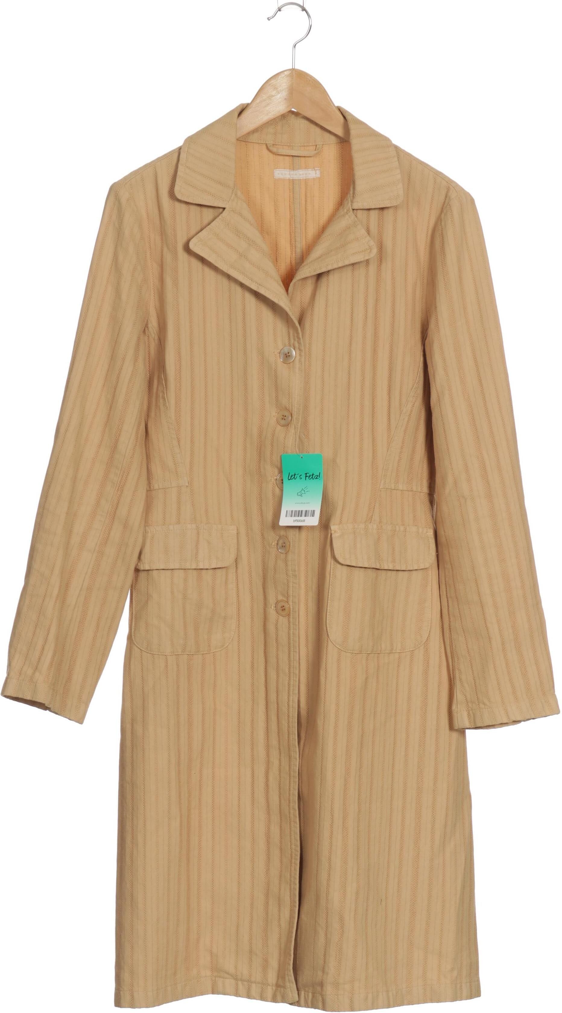 Dorothee Schumacher Damen Mantel, Beige, Gr. M, Baumwolle - Second Hand