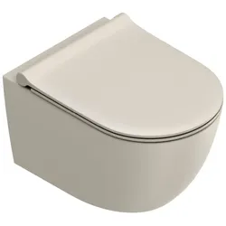 Catalano Sfera WC-Becken hängend Spülrandlos beige Matte 0511500029
