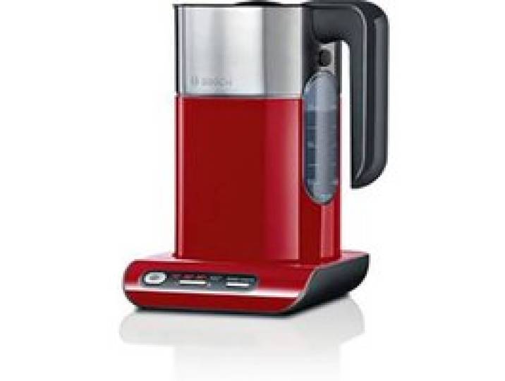 Bosch Haushalt Styline Bouilloire sans fil protection contre la surchauffe rouge Contenance: 1.5 l