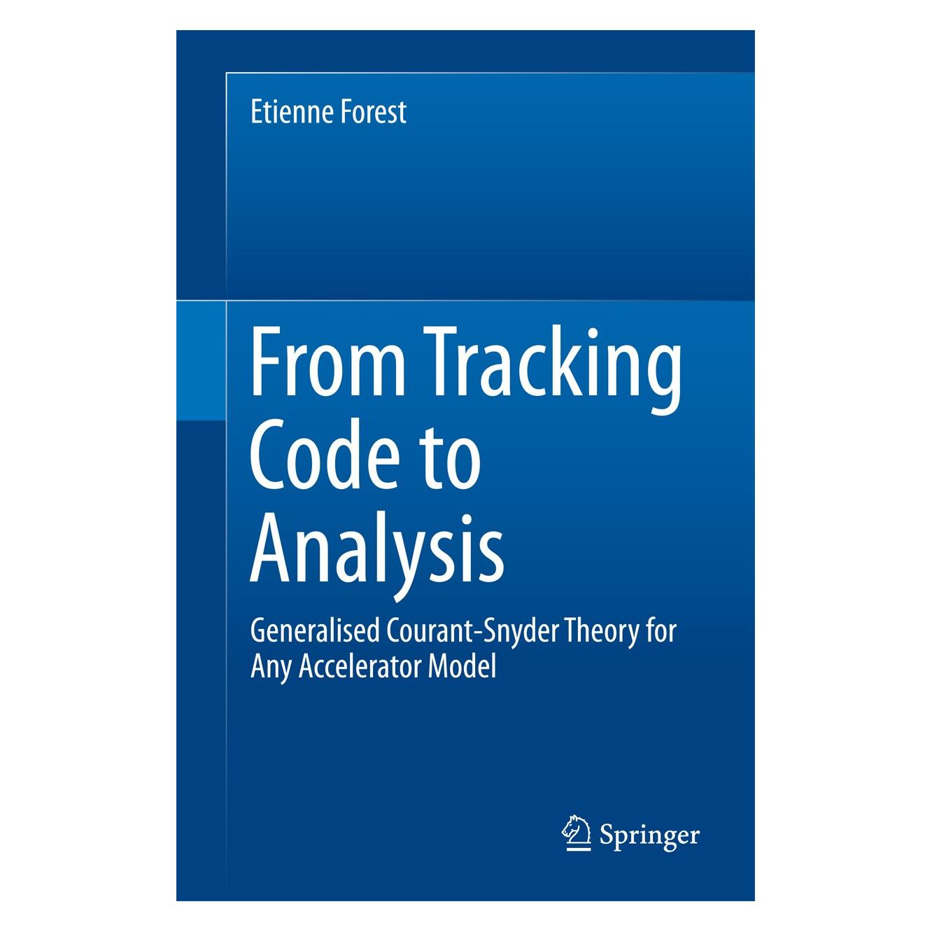 Springer From Tracking Code to Analysis (9784431558026)