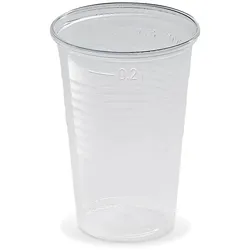 Trinkbecher (PP) klar Ø70mm 0,2L