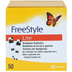 FREESTYLE Lite Teststreifen ohne Codieren 50 St