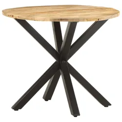 vidaXL Beistelltisch : Größe - 68x68x56 cm, Material - Mango Massivholz