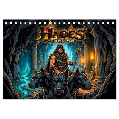 Hades - Der Gott der Unterwelt (Tischkalender 2027 DIN A5 quer), CALVENDO Monatskalender