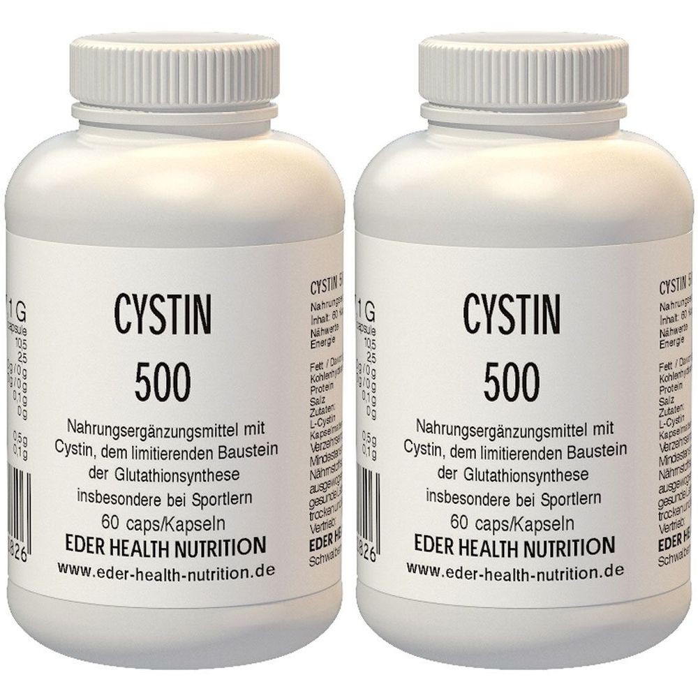 Cystin 500 x2 2x60 St Kapseln