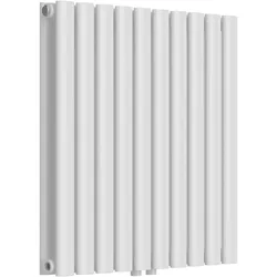 Helloshop26 - Doppelplattenheizkörper 800 Watt Stahl 60 x 60 cm weiß