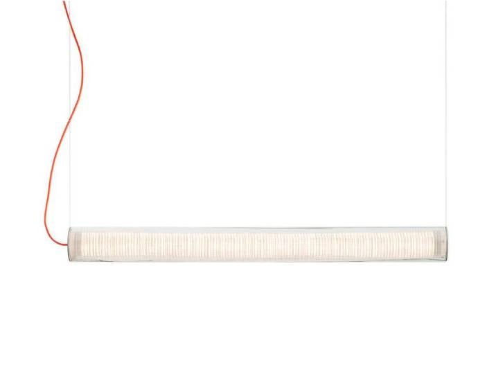 ARTEMIDE lampe à suspension CRIOSFERA horizontal (APP&Push - aluminium et verre)