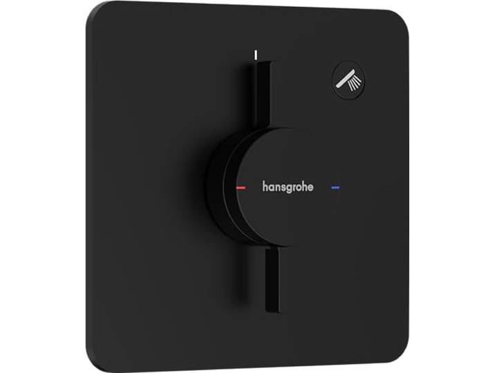 hansgrohe DuoTurn Q - Douchekraan inbouw für 1 functie, Douchemengkraan, voor iBox universal 2, mat zwart