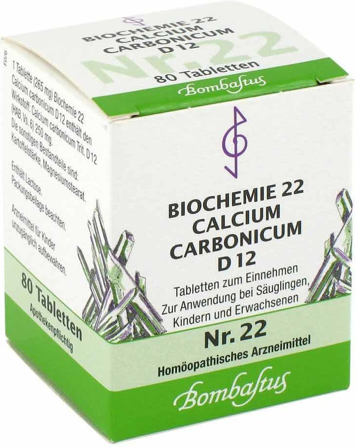 Bombastus Biochemie 22 Calcium carbonicum D12 Tabletten