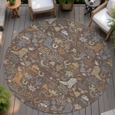 Addison Rugs Machine Washable Indoor/ Outdoor Modern Ranch Chantille Rug