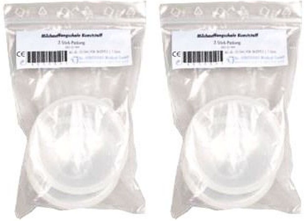Dr. Junghans 2x Milchauffangschale Kunststoff 2x2 St Schale