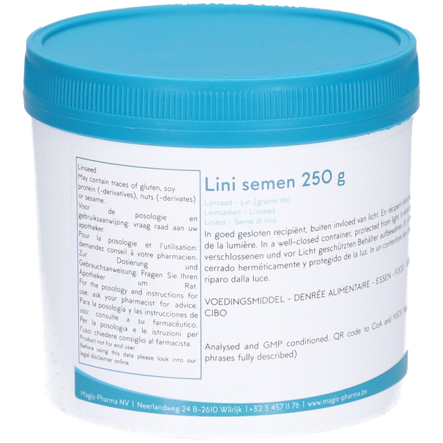 Magis Lijnzaad 250g 250 g Leinsamen