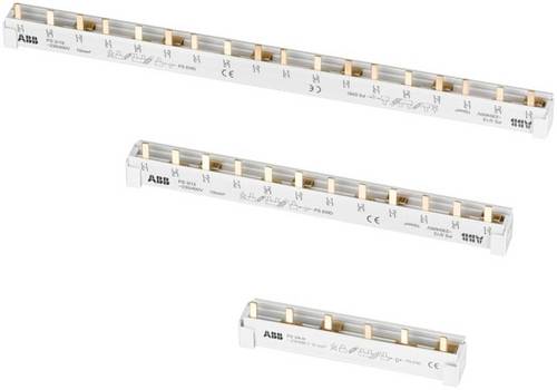 ABB 2CDL230002R1010 PS3/10-FI Phasenschiene 3Ph.,10Pins,10qmm,für FI Phasenschiene 10mm² 63A 1St.