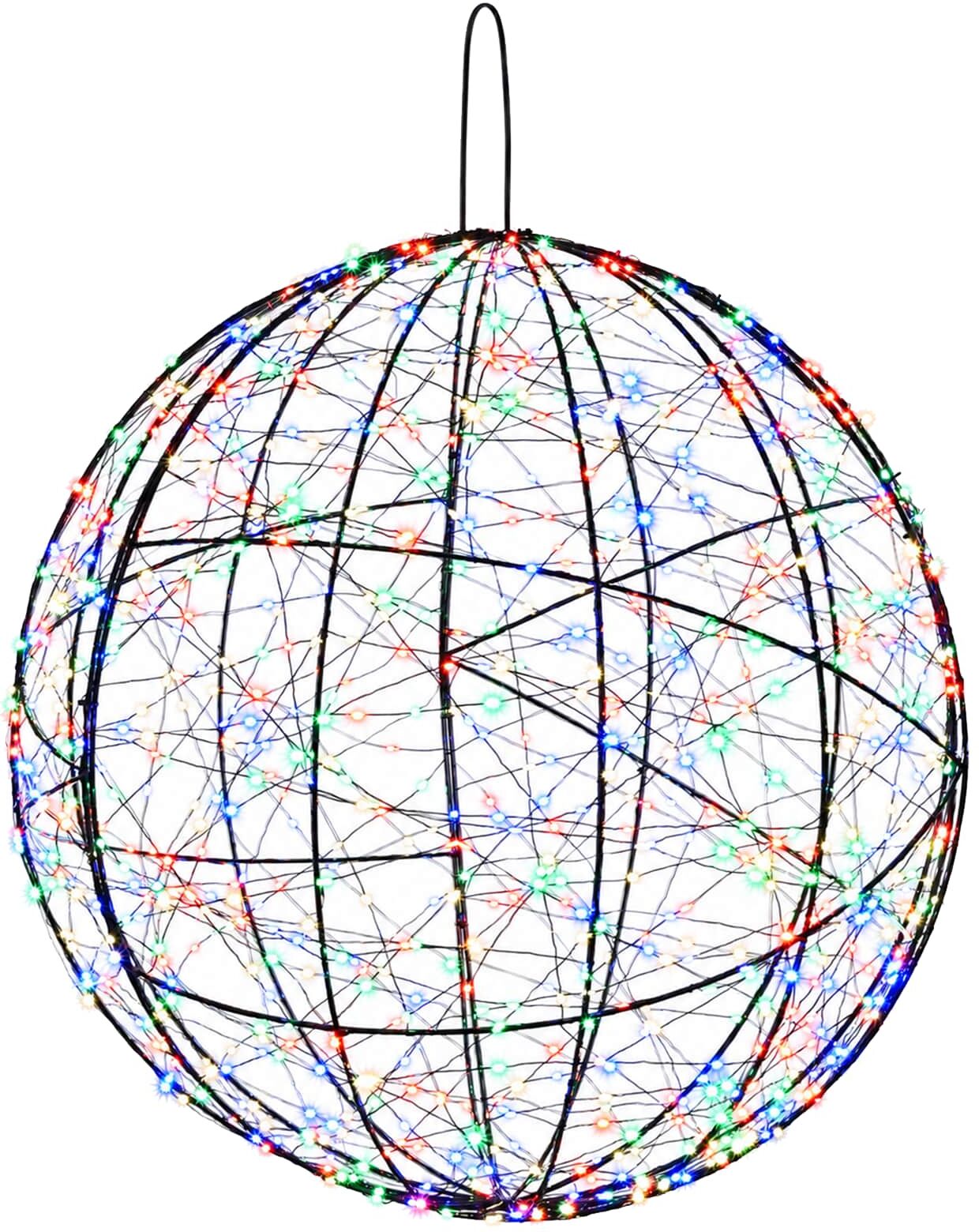 vidaXL Lumière de finial de Noël 950 LED Multicolore