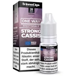 One Way – Strong Cassis NicSalt Liquid by InnoCigs 0 mg / 10ml