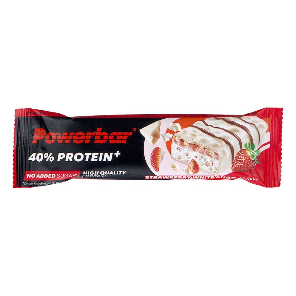NEC MED PHARMA GMBH Powerbar 40% Protein+crisp Riegel Strawb.whit.choc 19228757