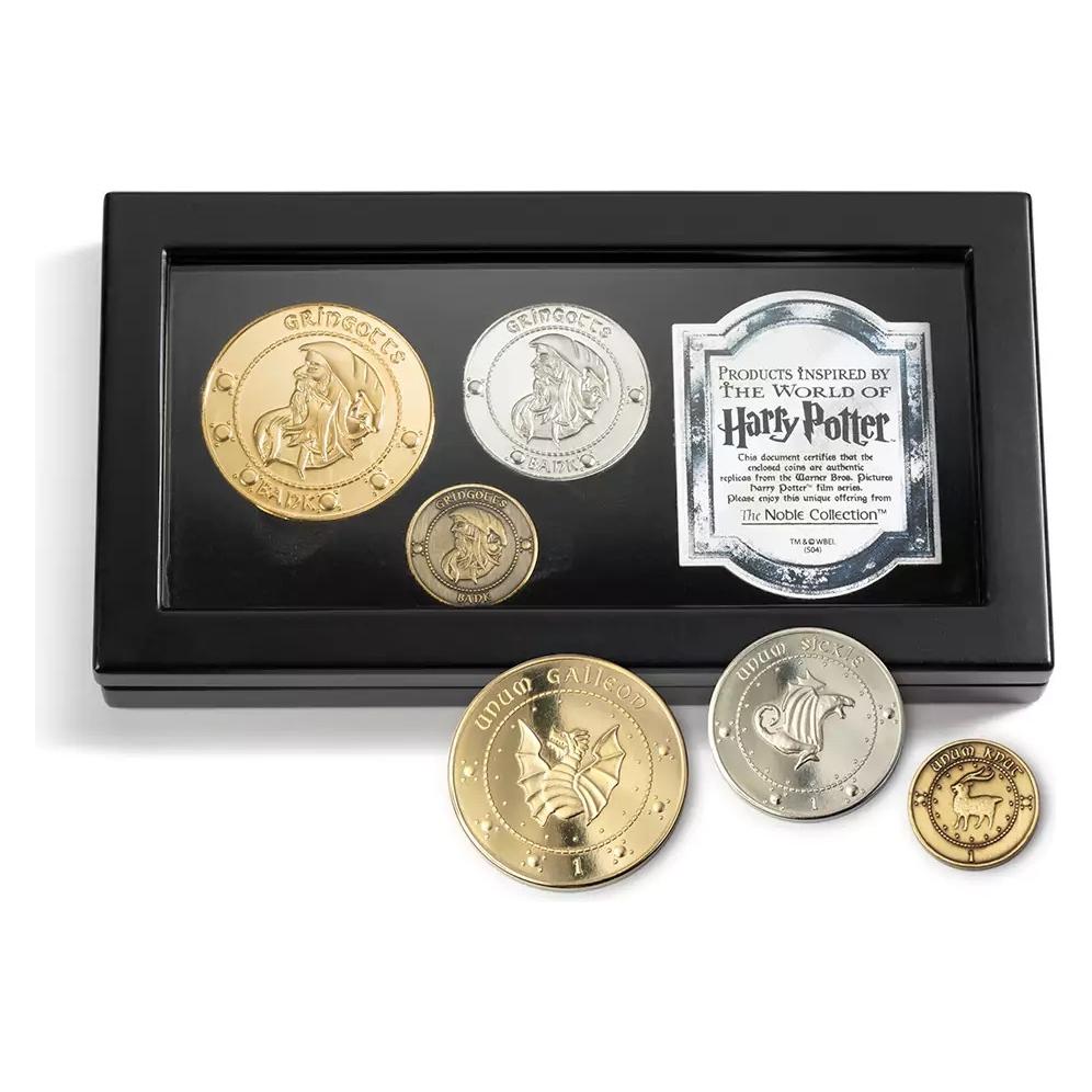 Noble Collection Harry Potter Replik Gringotts Bank Muenzen Set (NN7234)