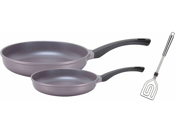 Pfannen-Set GSW Rainbow , grau, Ø:28cm, Pfannen, Pfannen-Set, Induktion