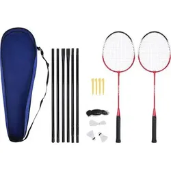 PRO TOUCH Badmintonset Ux.-Badminton-Set Speed 100 - 2 Ply Nt S, Größe 3 1/2 in Schwarz Schwarz