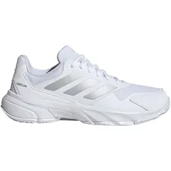 adidas Courtjam Control 3 Tennisschuhe Damen KI3615 - cloud white/silver met./frozen purple 38 2/3