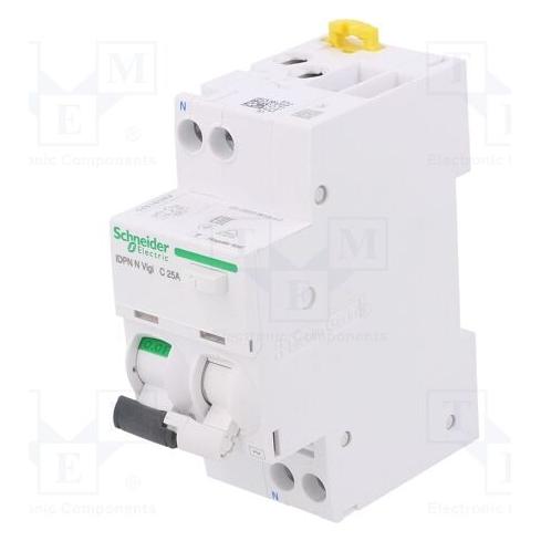 Schneider Fehlerstromschutzschalter iDPN N VIGI 2P 25A C 0,03A AC A9D31625 (A9D31625)