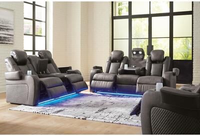 "Signature Design by Ashley Fyne-Dyme 3-Piece Upholstery Package - 85""W x 43""D x 43""H"