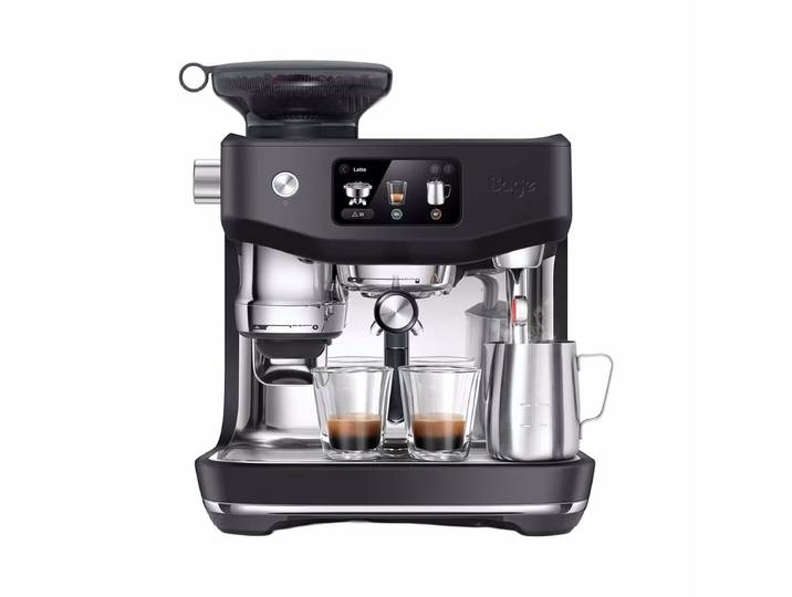 Sage the Oracle™ Jet Black Truffel Espressomaschine – Siebträgermaschine/Espressomaschine – schwarz