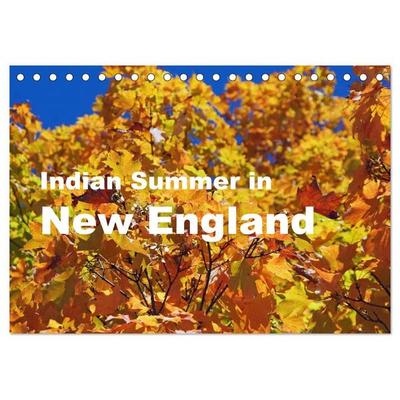 Indian Summer in New England (Tischkalender 2027 DIN A5 quer), CALVENDO Monatskalender