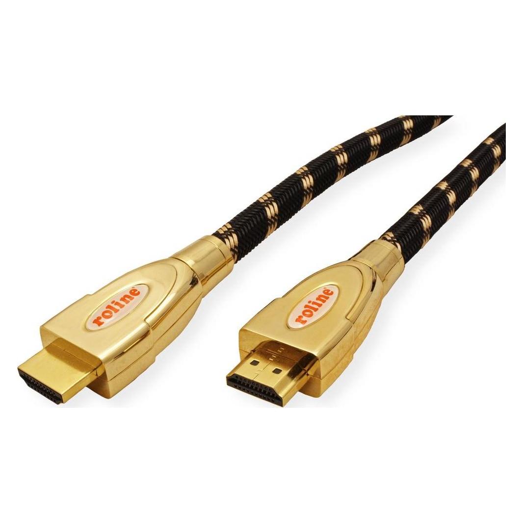 Roline Gold HDMI Ultra HD with Ethernet (1 m) (11.04.5690)