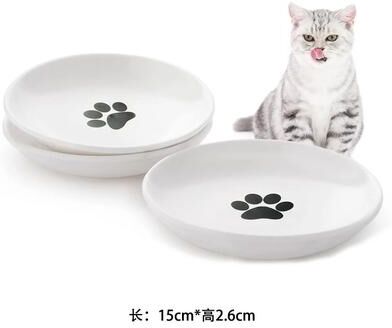 Uplifted Finds Whisker Friendly Porcelain Snack Platter without Silicone