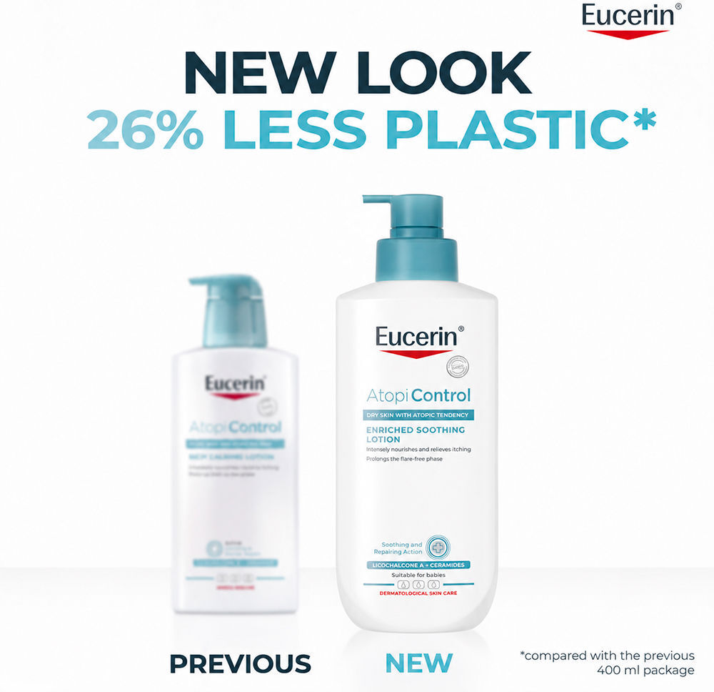 Eucerin Atopicontrol loción corporal 12% omega 400 ml