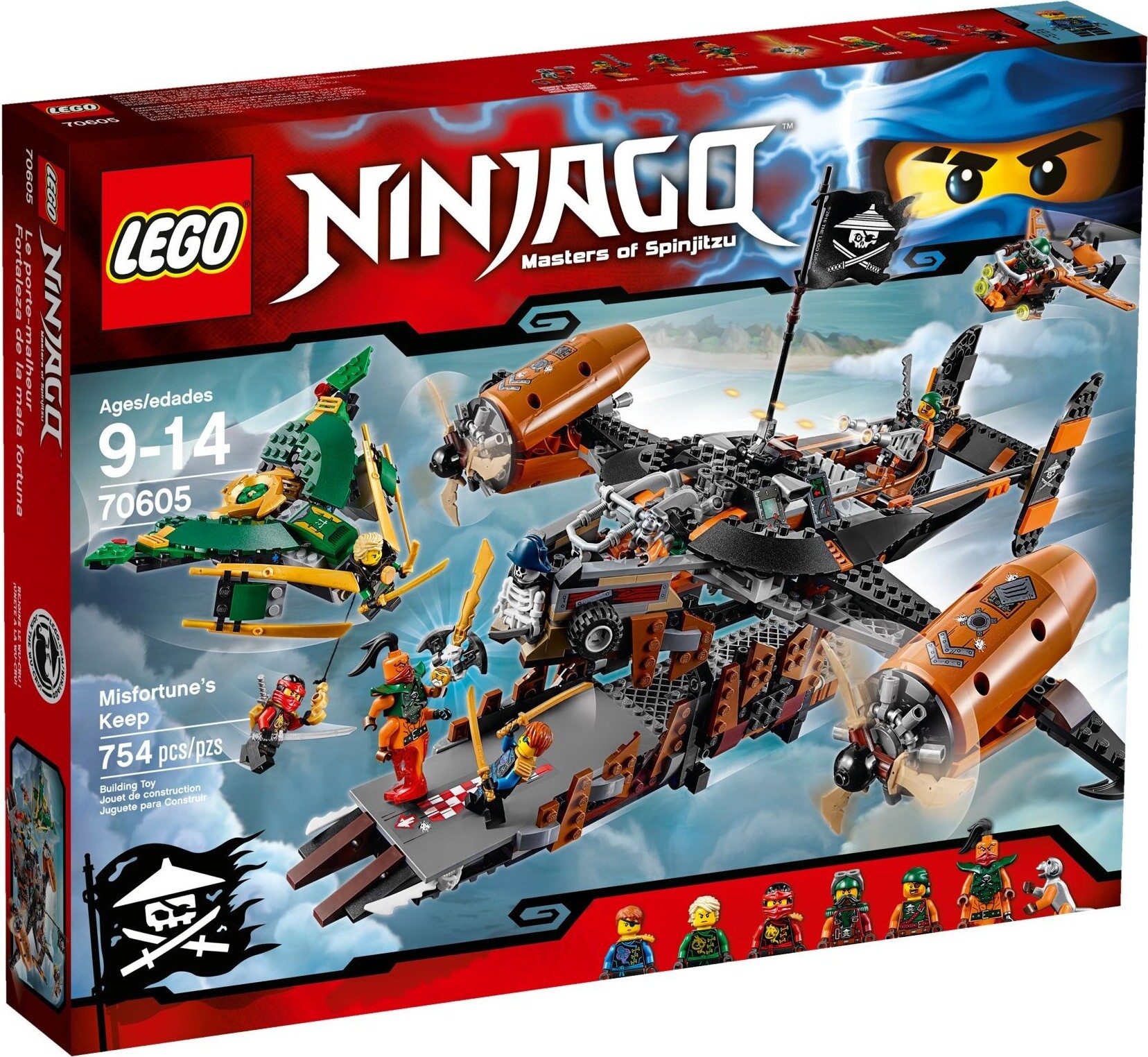 LEGO NINJAGO - 70605 Luftschiff des Unglücks