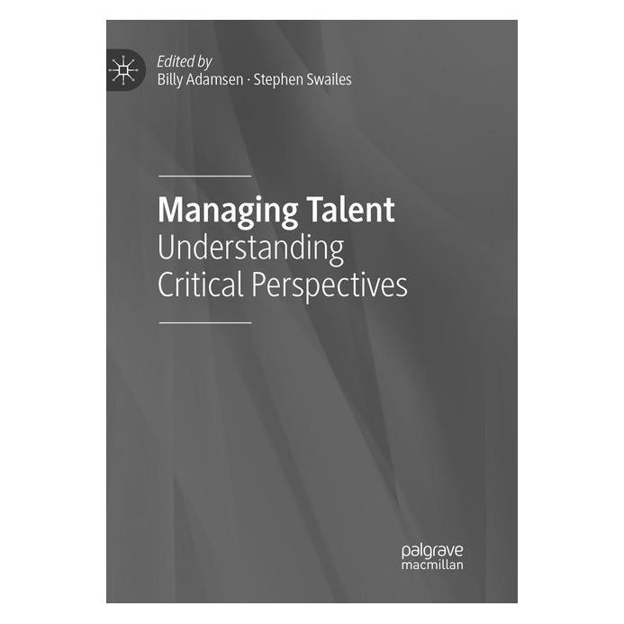 Springer Managing Talent (Englisch, Softcover, Billy Adamsen, Stephen Swailes) (56107271)