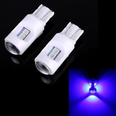 Inspired Deals LED Interior Car Light Bulbs With Projector Lens 2PCS Bright White Reading Lamp blue Light