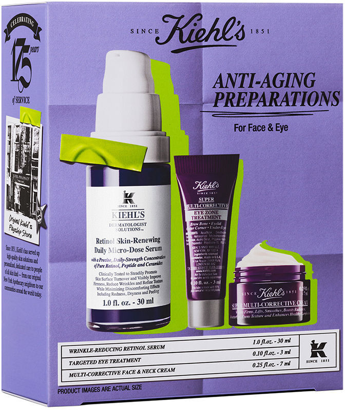 Kiehl's Conjunto de 2 frascos de soro de retinol em microdoses