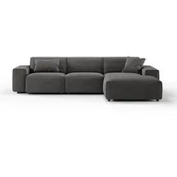 ECKSOFA RANI Grau Cord