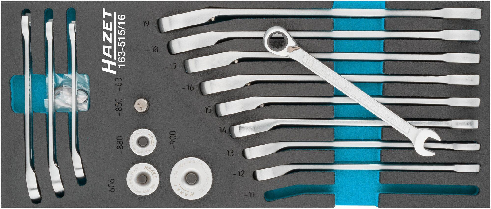 Hazet 163-515/16 set van 16 stuks