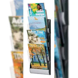 Paperflow Wandprospekthalter INTEGRAL 4064X4.35 DIN A4 PS alu