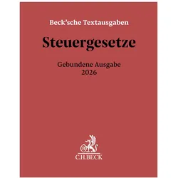 Steuergesetze Gebundene Ausgabe 2026, Fachbücher