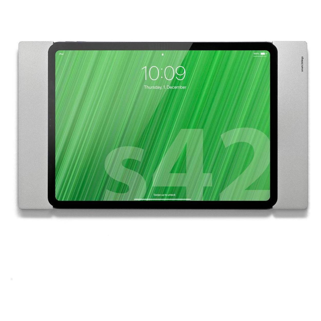 smart things sDock Fix s42, silber - Wandhalterung/Ladestation für iPad 10. Gen. 10,9, Zoll 2022 (s42s)